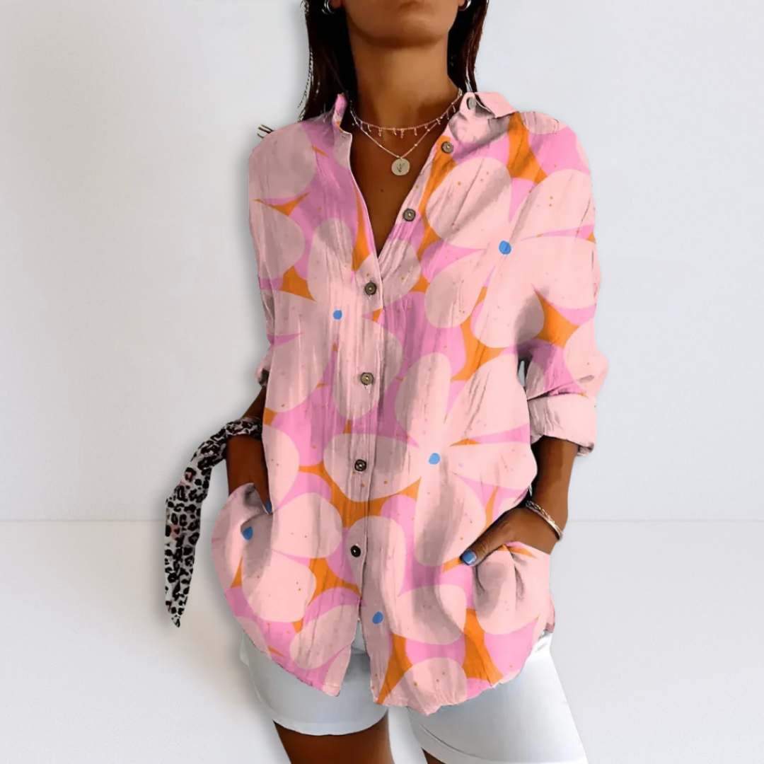 Katherine | Relaxed Printed Blouse