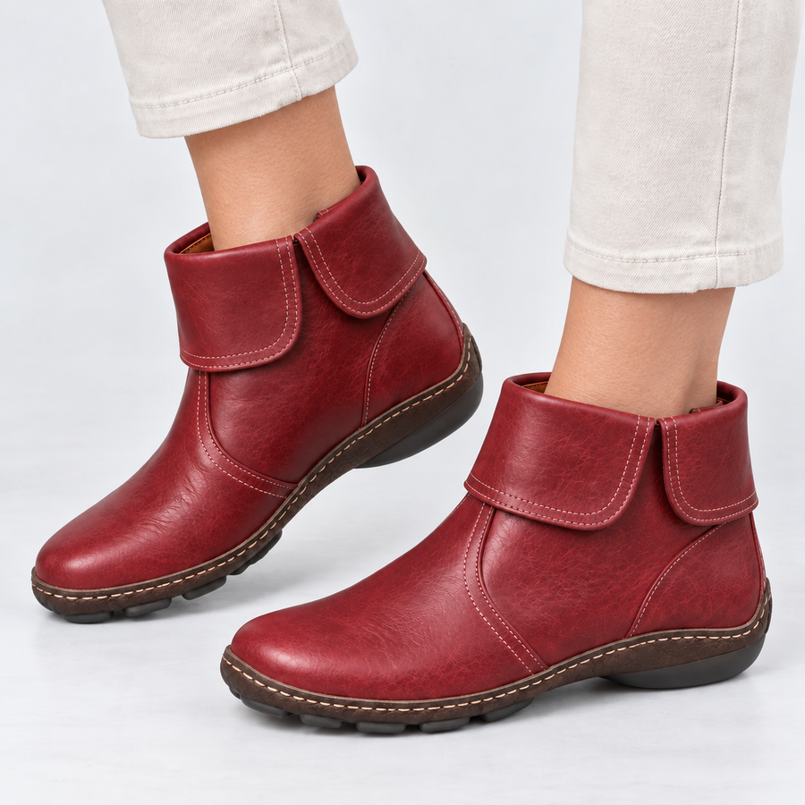 Marlowe | Faux-Suede Winter Ankle Boots