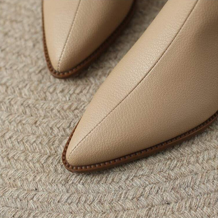 Adeline | Vegan Leather Ankle Boots