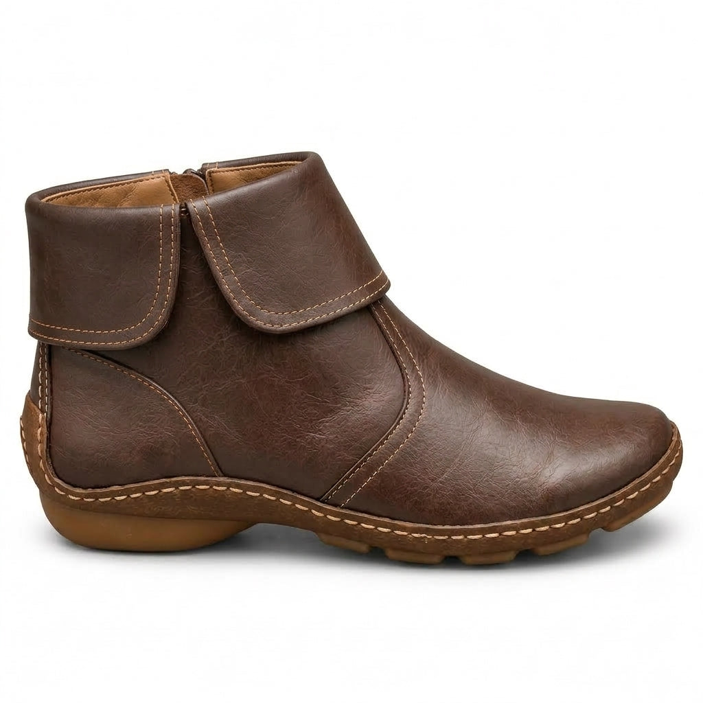 Marlowe | Faux-Suede Winter Ankle Boots