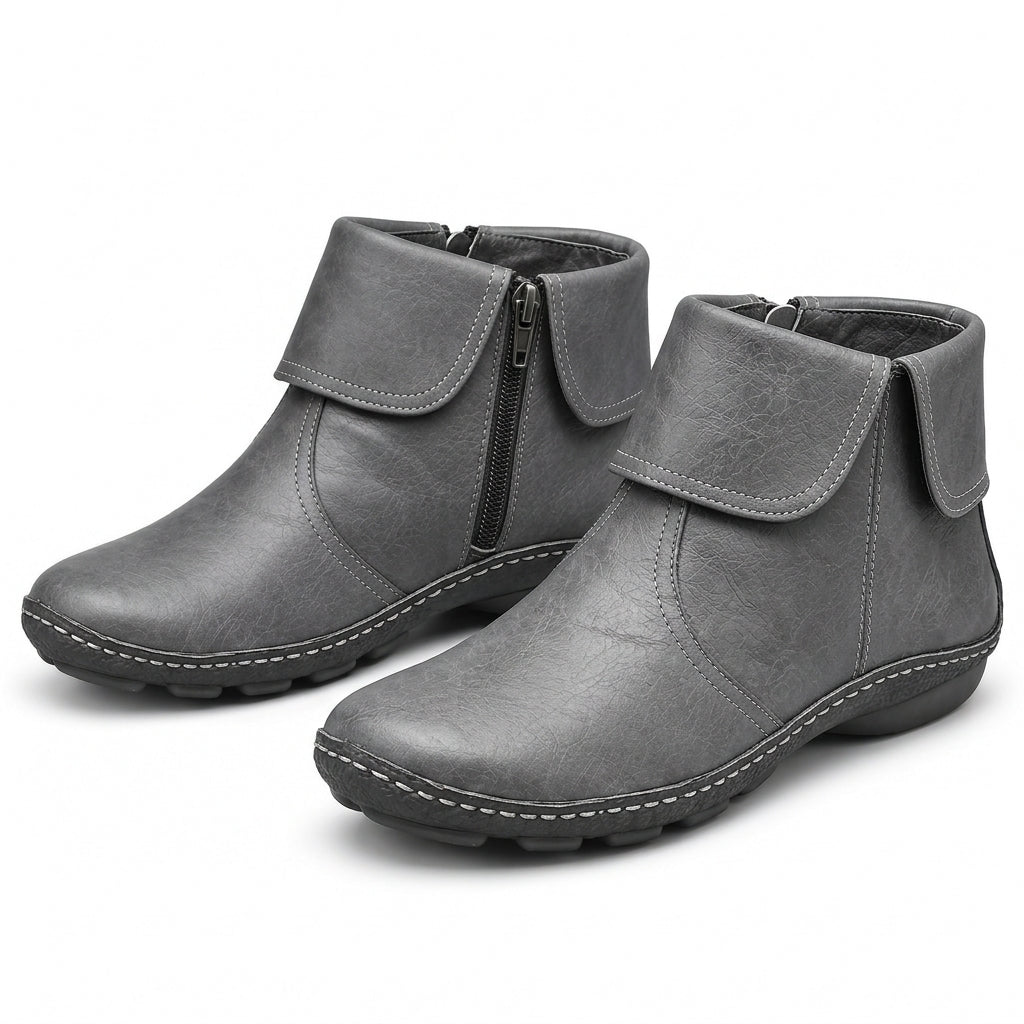 Marlowe | Faux-Suede Winter Ankle Boots