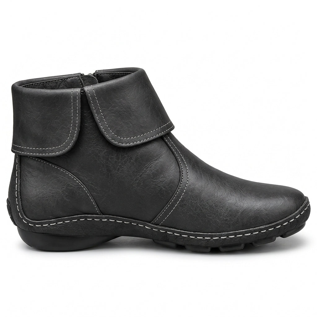 Marlowe | Faux-Suede Winter Ankle Boots