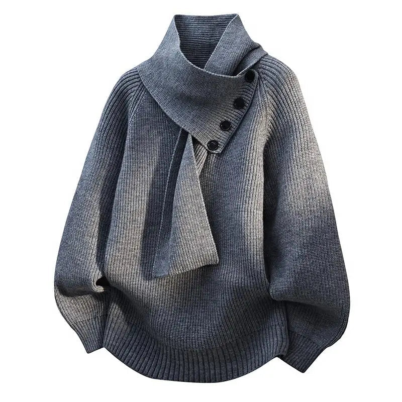 Arielle | Cozy Scarf-Neck Sweater