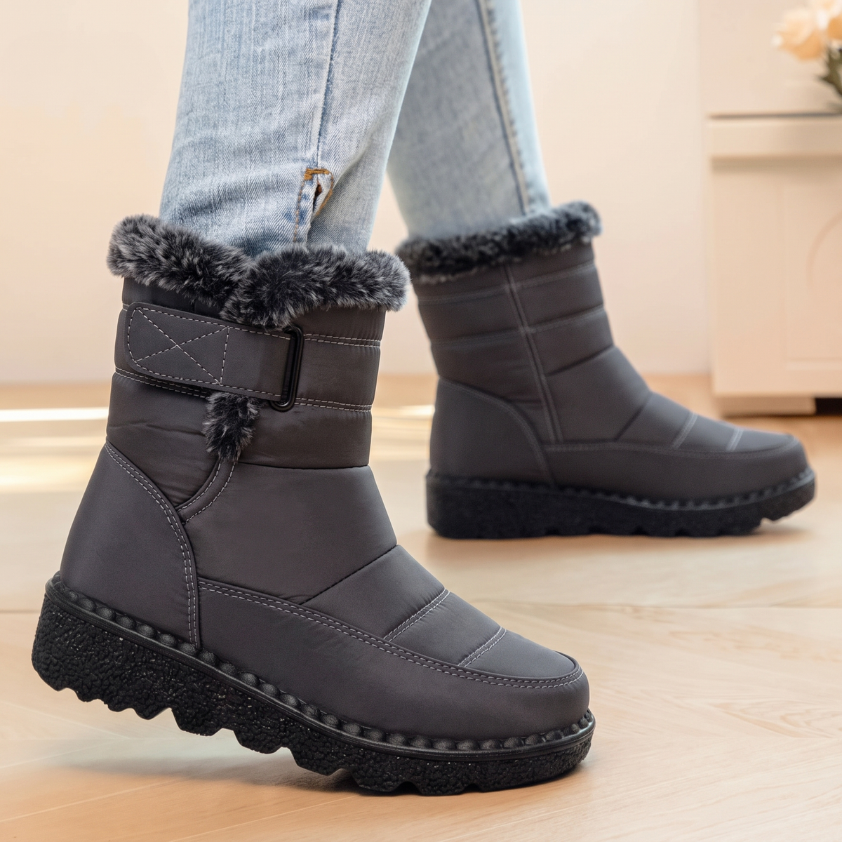 Winterra | Non-Slip Winter Ankle Boots