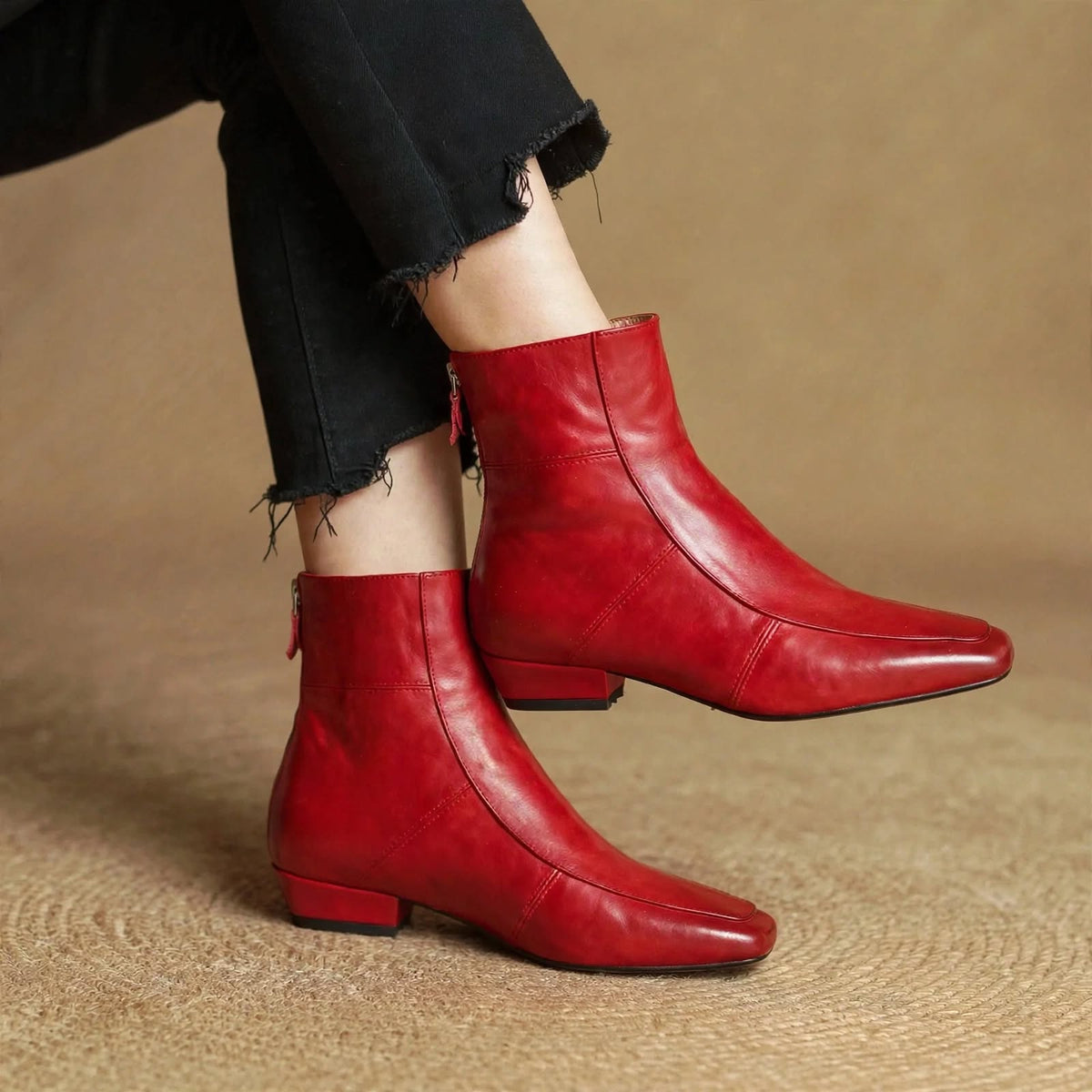 Gina | Genuine Leather Boots