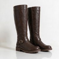 Elsira | Low-heel riding-style boots