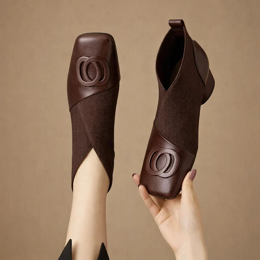 Olivia | Orthopedic Leather Boots