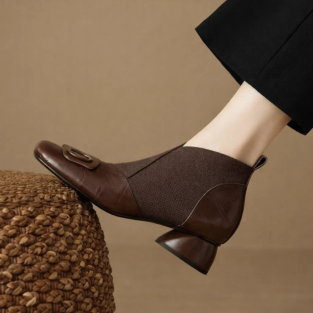 Olivia | Orthopedic Leather Boots