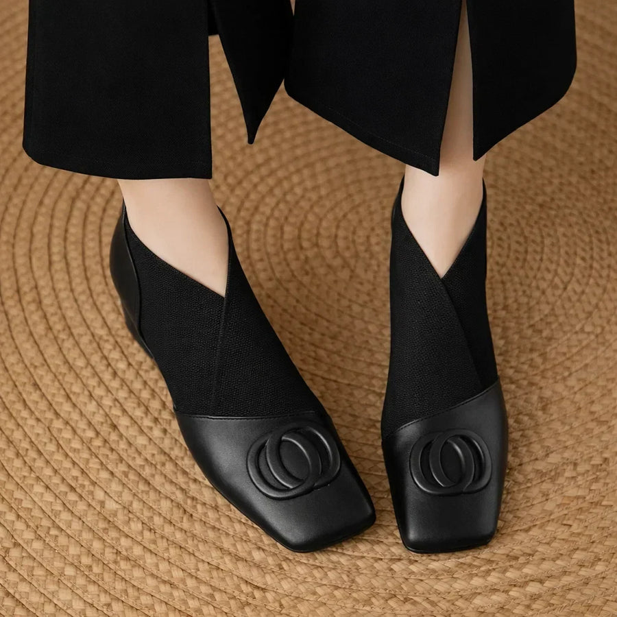 Olivia | Orthopedic Leather Boots