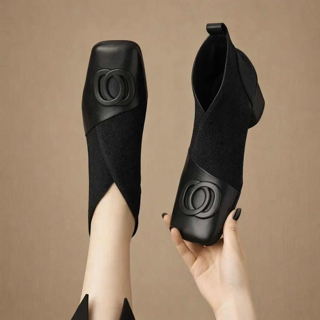 Olivia | Orthopedic Leather Boots